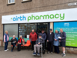 £1.2k raised by pharmacy coffee morning for MND Scotland