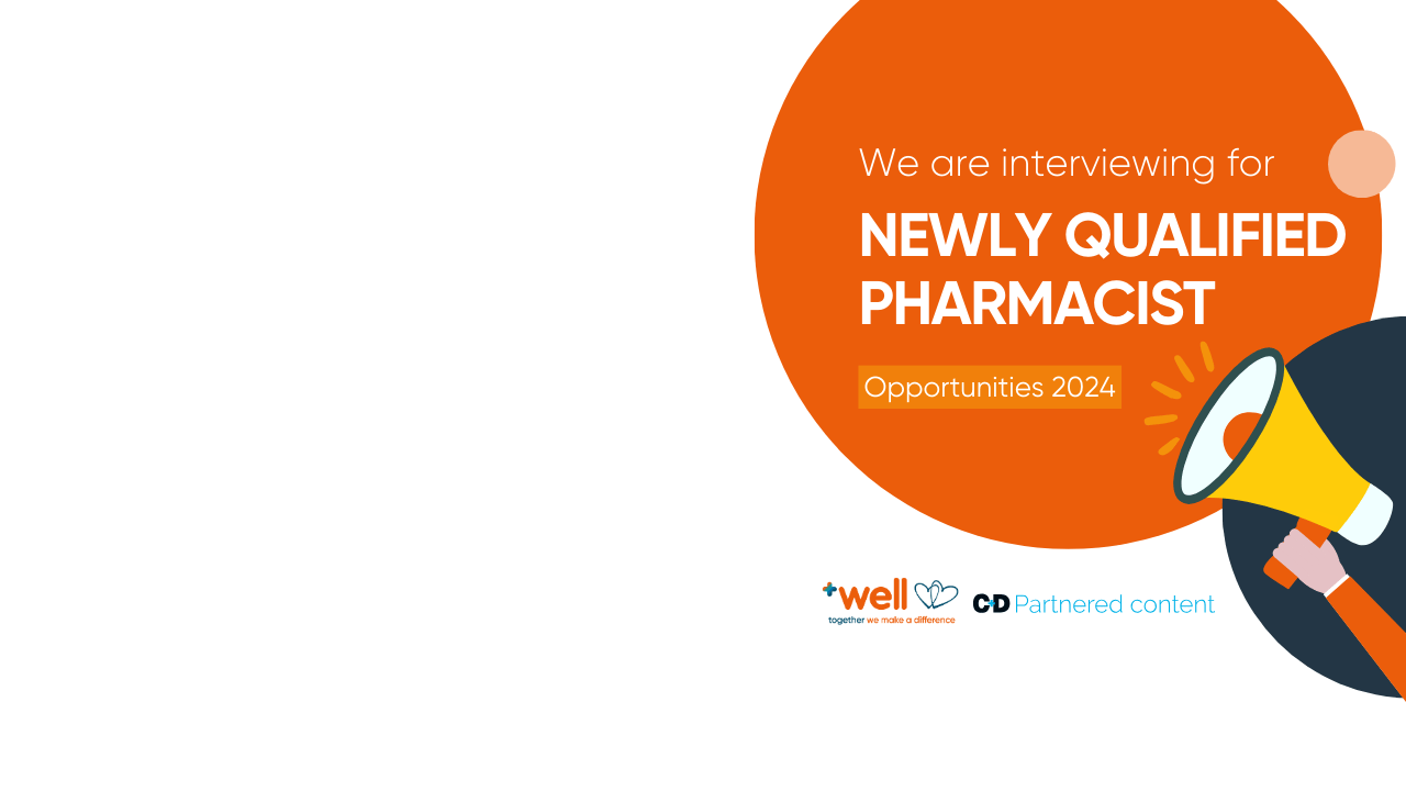 Join us as a Newly Qualified Pharmacist!