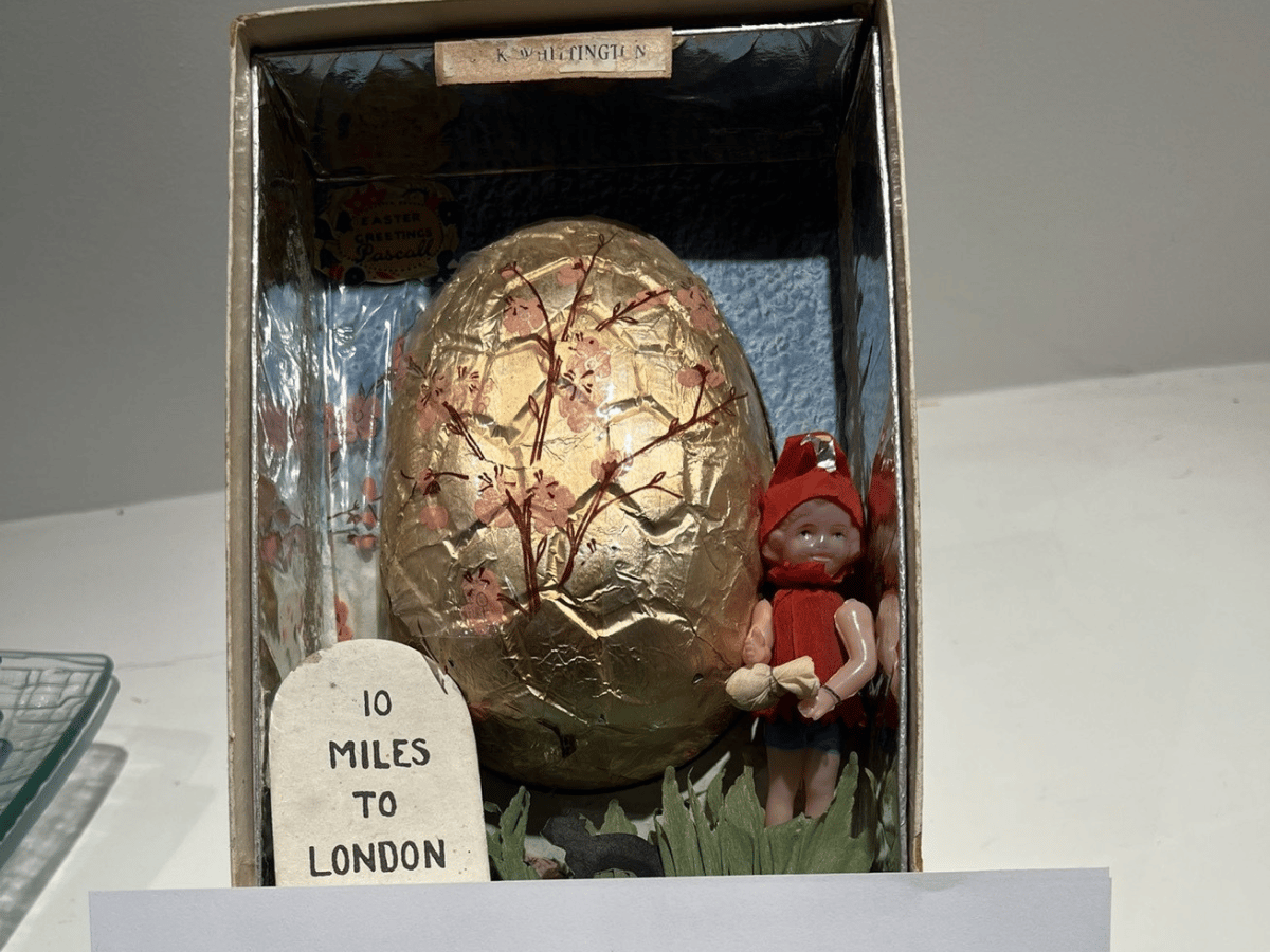 Pharmacist preserves WW2 easter egg