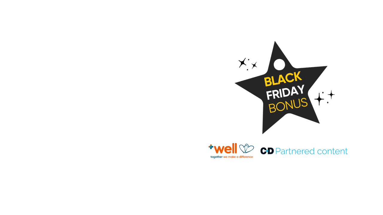 Get your Black Friday Bonus!