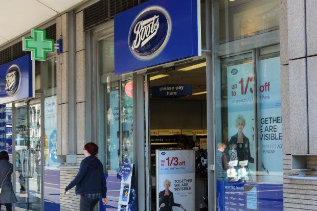 Boots pays male employees 20% more on average than females
