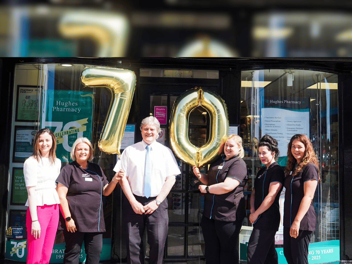 Northern Irish pharmacy celebrates its 70th birthday