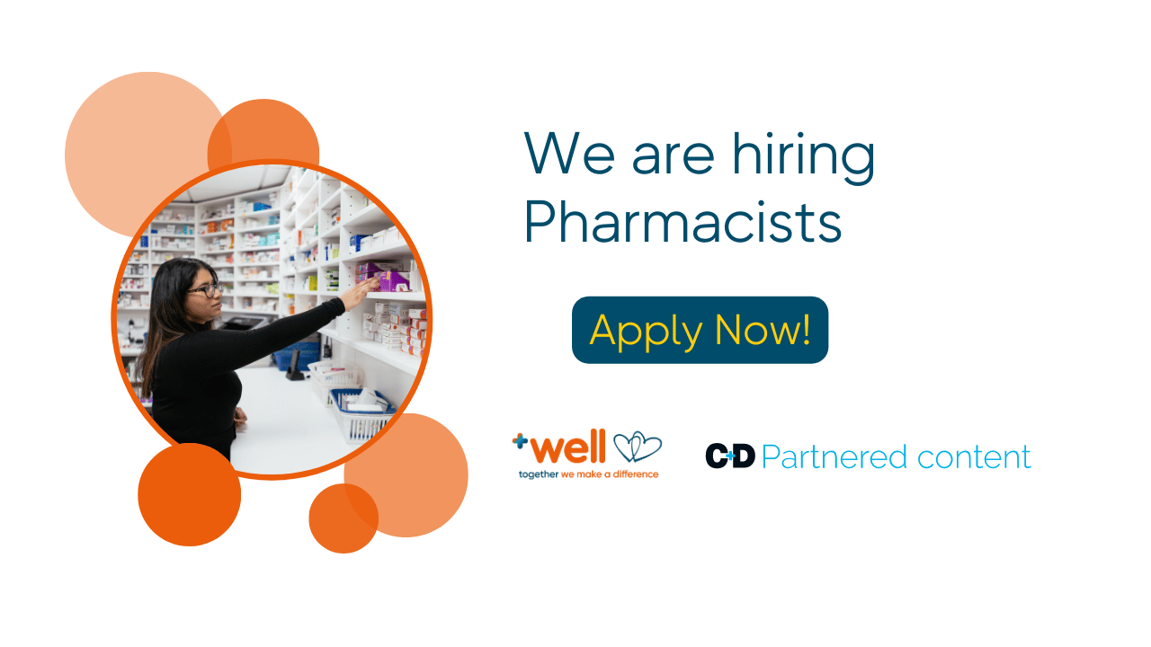 We are hiring pharmacists nationwide!