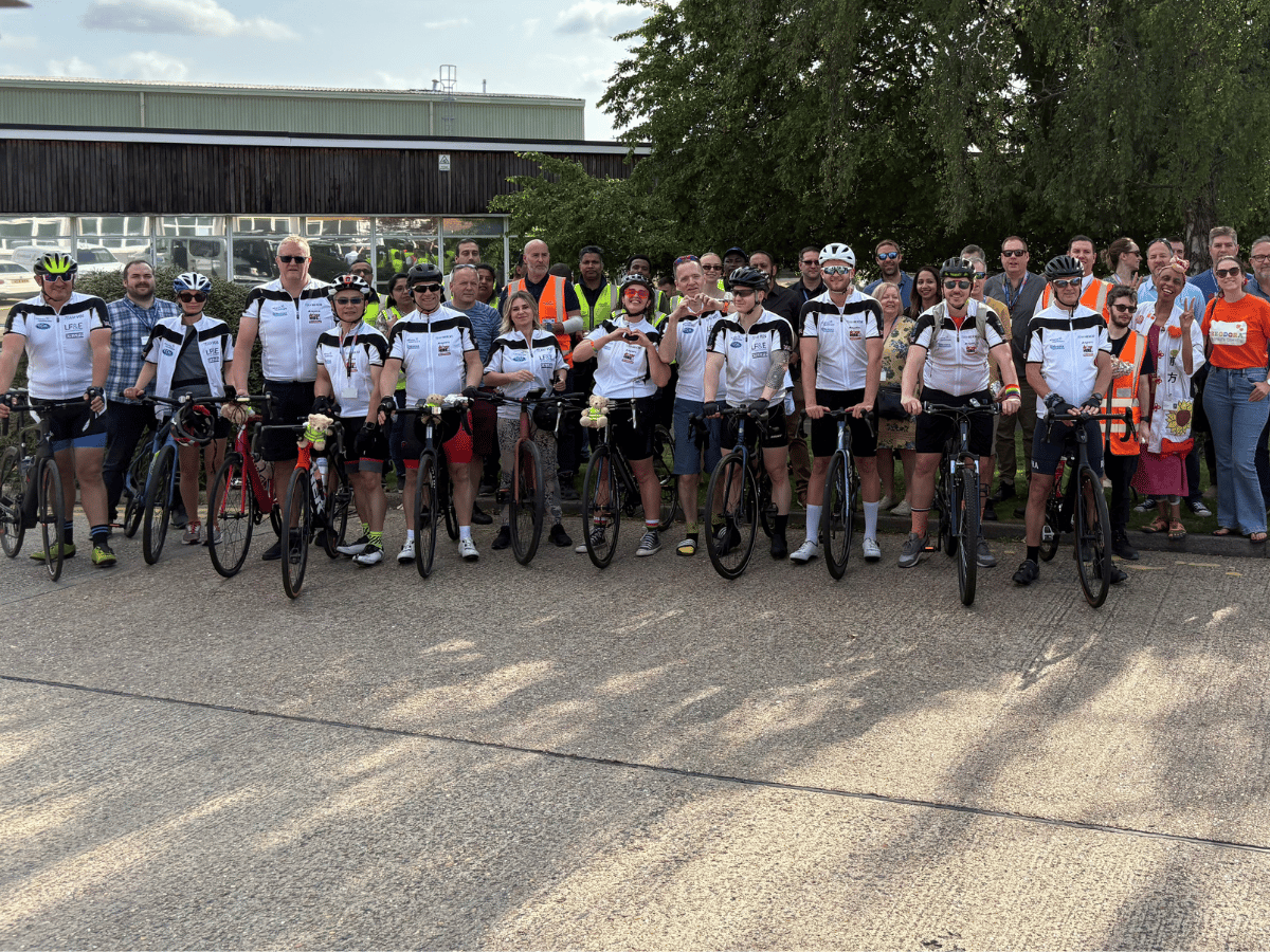 Wholesalers raise £55k on Surrey to Paris bike ride
