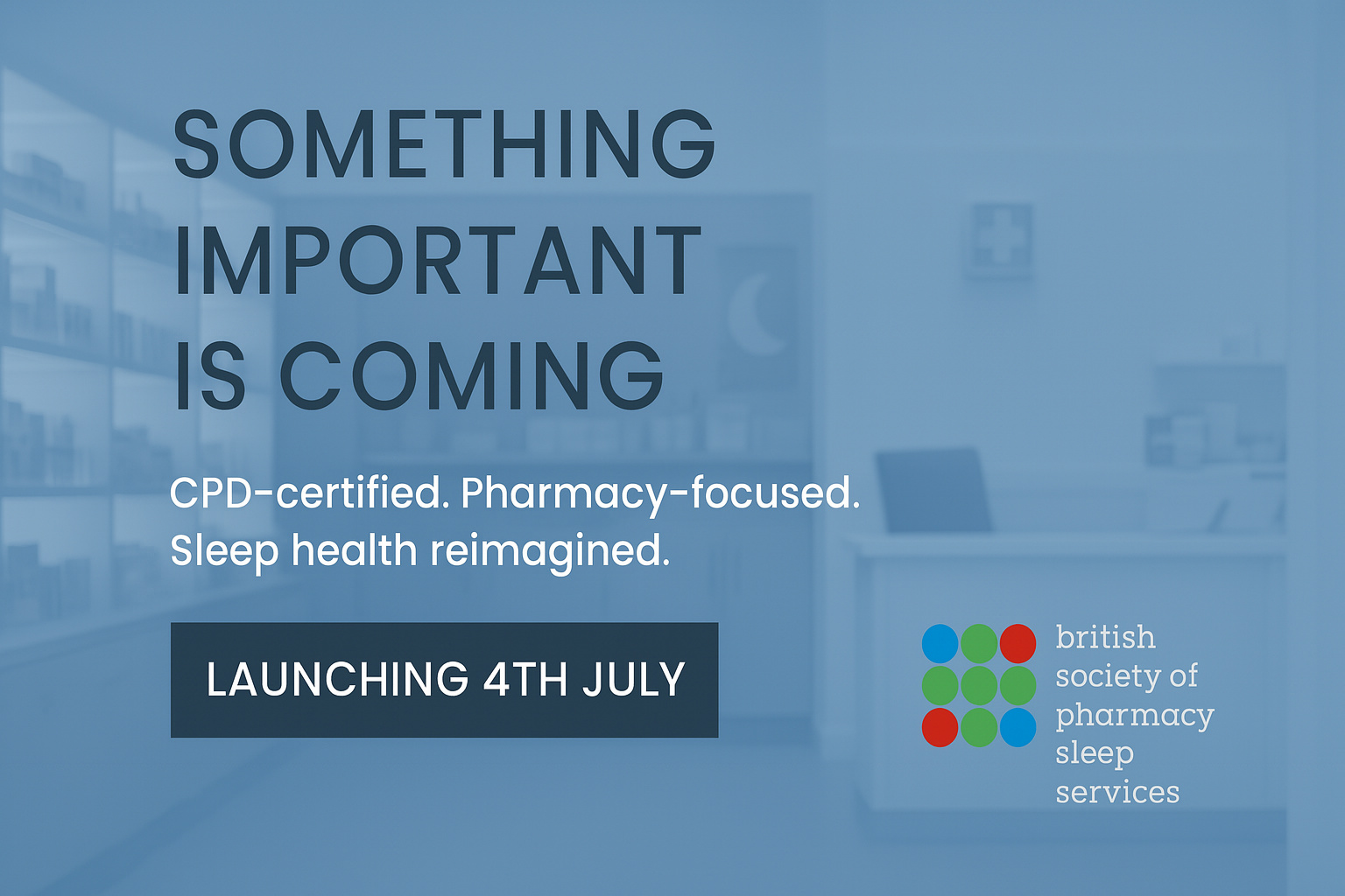 Help shape the future of sleep care in pharmacy – at your pace