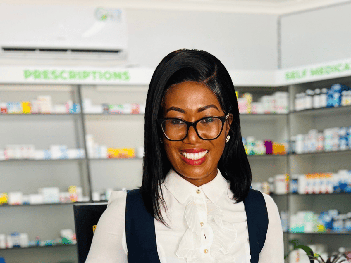 What is community pharmacy like in Namibia?